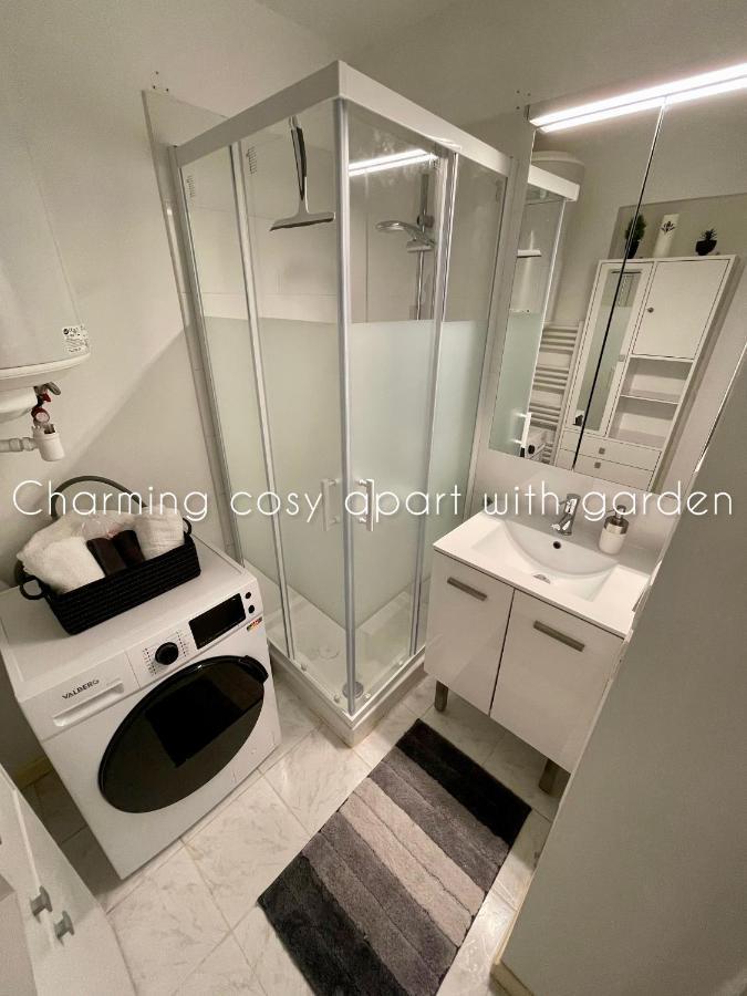 Charming Cosy Apart With Garden Free Parking เกลย์-ซูยี ภายนอก รูปภาพ